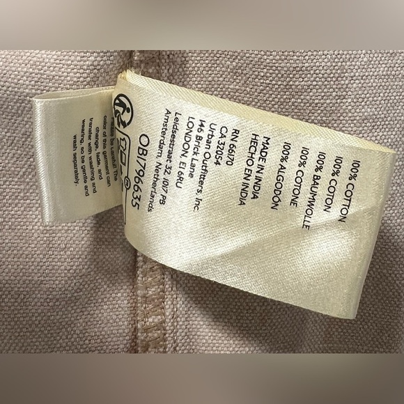 NWT We The Free viva surplus jacket double breasted cropped trench fisherman - Picture 12 of 12